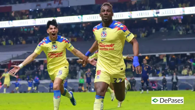 Club América Campeón Apertura 2023 Liga MX Celebración Gol Quiñones