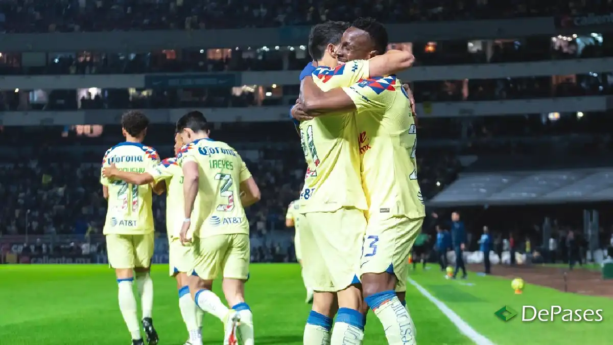 Club América Celebración Festejo Gol