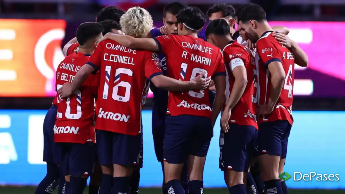 Celebración Festejo Gol Chivas Guadalajara