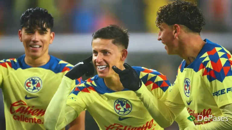 Club América Celebración Gol New England Revolution Concachampions 2024
