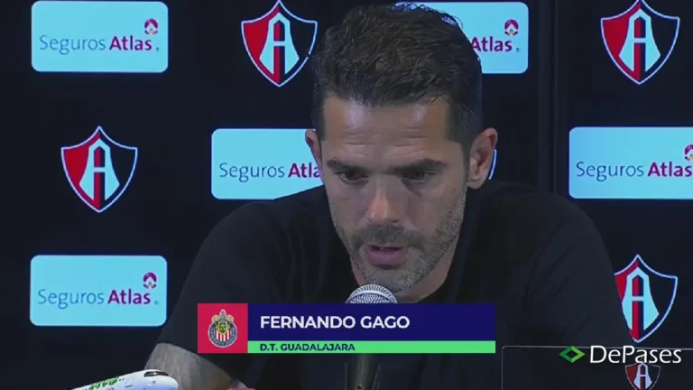 Fernando Gago Conferencia Prensa Chivas Guadalajara Atlas