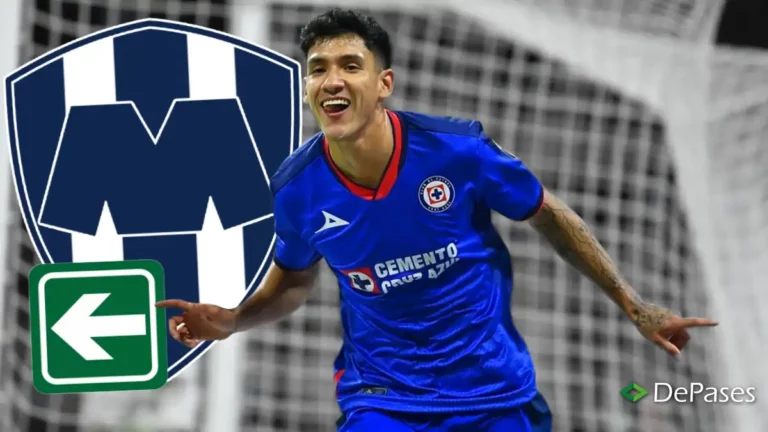 Uriel Antuna Cruz Azul Rayados de Monterrey