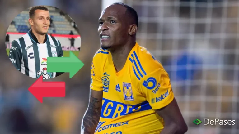 Luis Quiñones Oussama Idrissi Tigres UANL