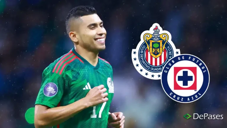 Orbelín Pineda Cruz Azul Chivas Guadalajara