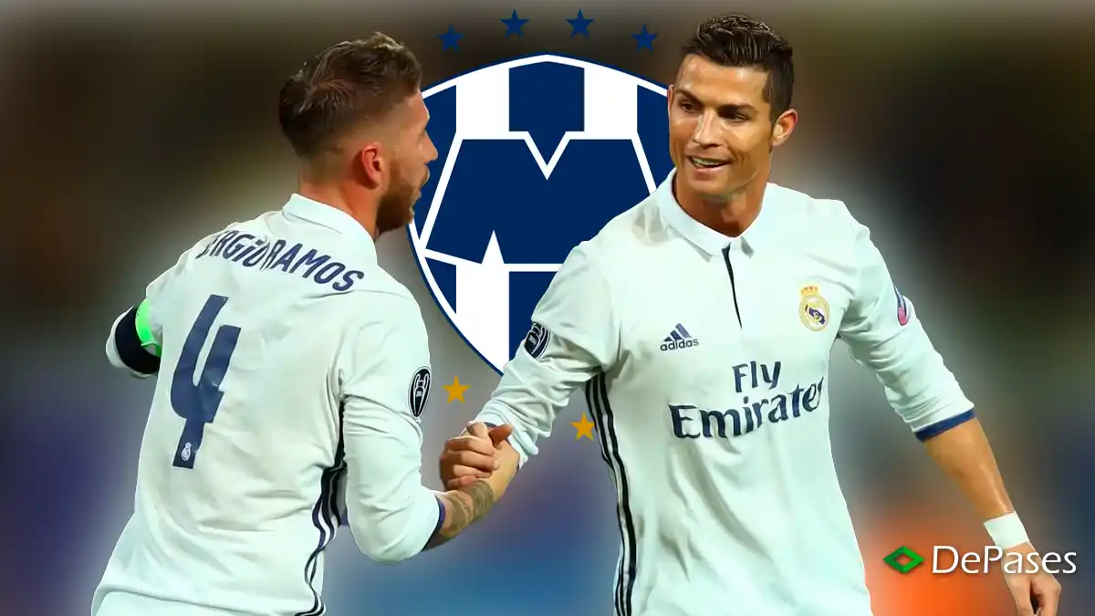 Cristiano Ronaldo, Sergio Ramos, Rayados de Monterrey