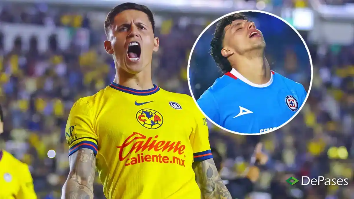 Jorge Sánchez Brian Rodríguez Club América Cruz Azul