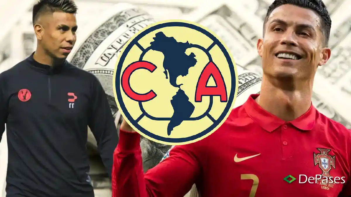 Efraín Álvarez Cristiano Ronaldo Club América