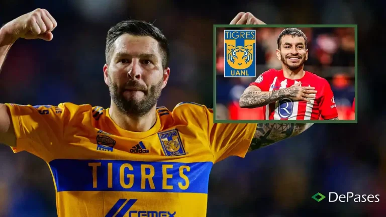 André-Pierre Gignac Ángel Correa Tigres UANL