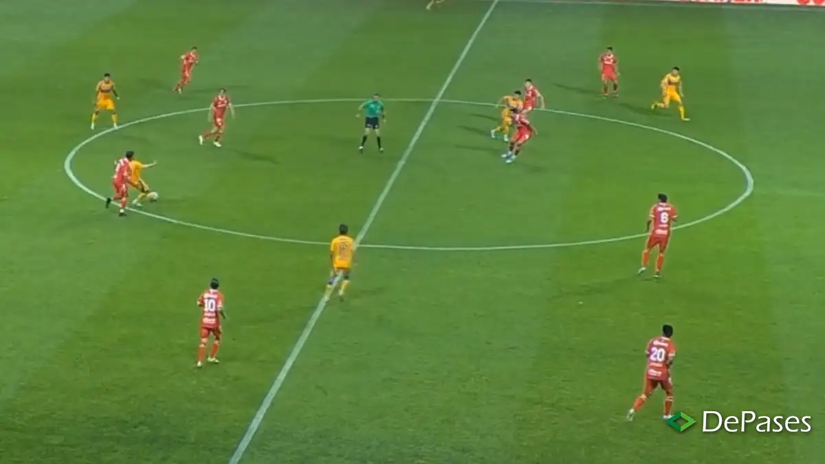 Gol anulado Tigres vs Toluca