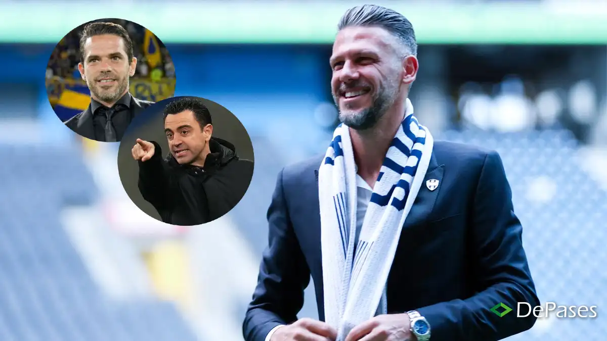 Martín Demichelis Fernando Gago Xavi Hernández Rayados Monterrey