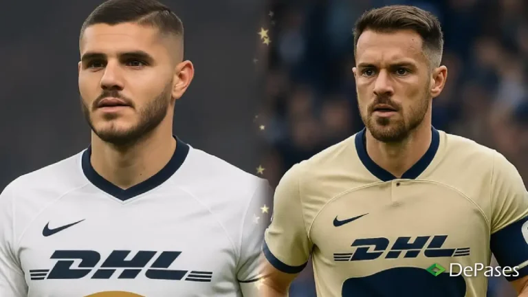 Mauro Icardi Aaron Ramsey Pumas UNAM