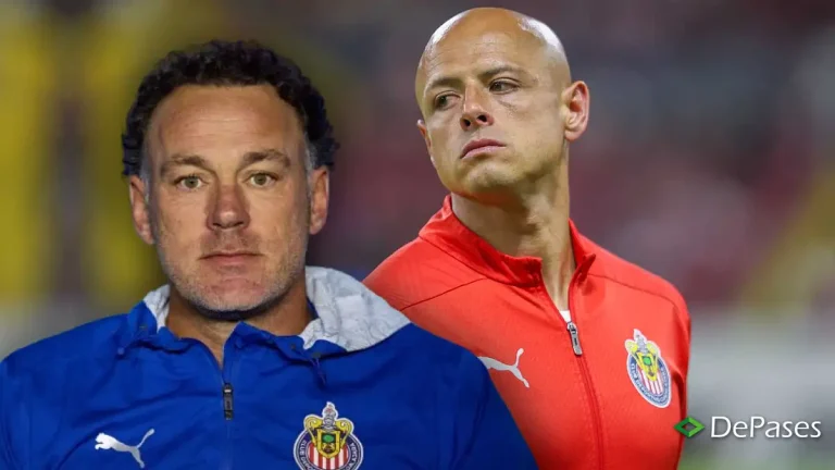 Gabriel Milito Javier Chicharito Hernández Chivas Guadalajara