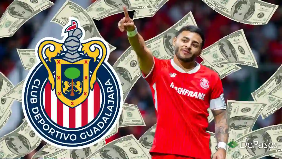 Alexis Vega Toluca Chivas