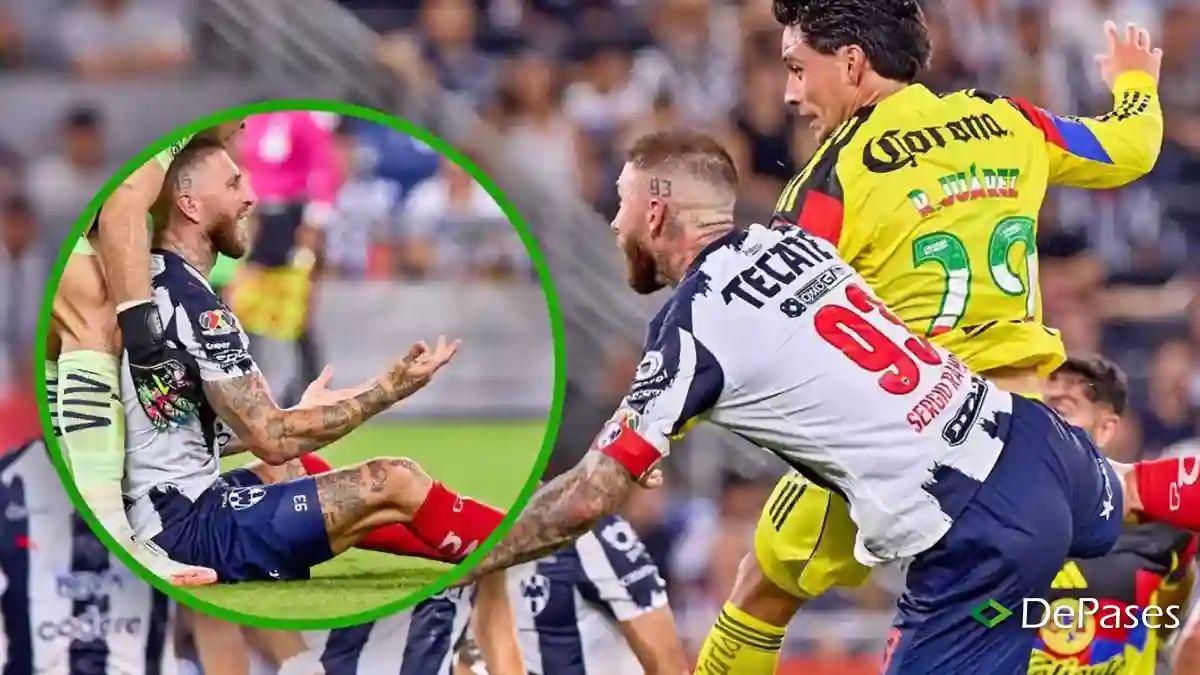 Sergio Ramos Ramón Juárez Club América Rayados de Monterrey