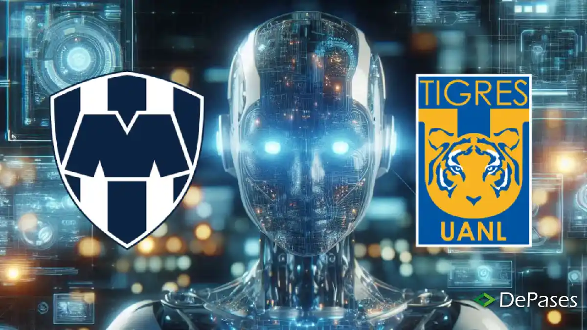 IA Inteligencia Artificial Tigres vs Rayados Monterrey