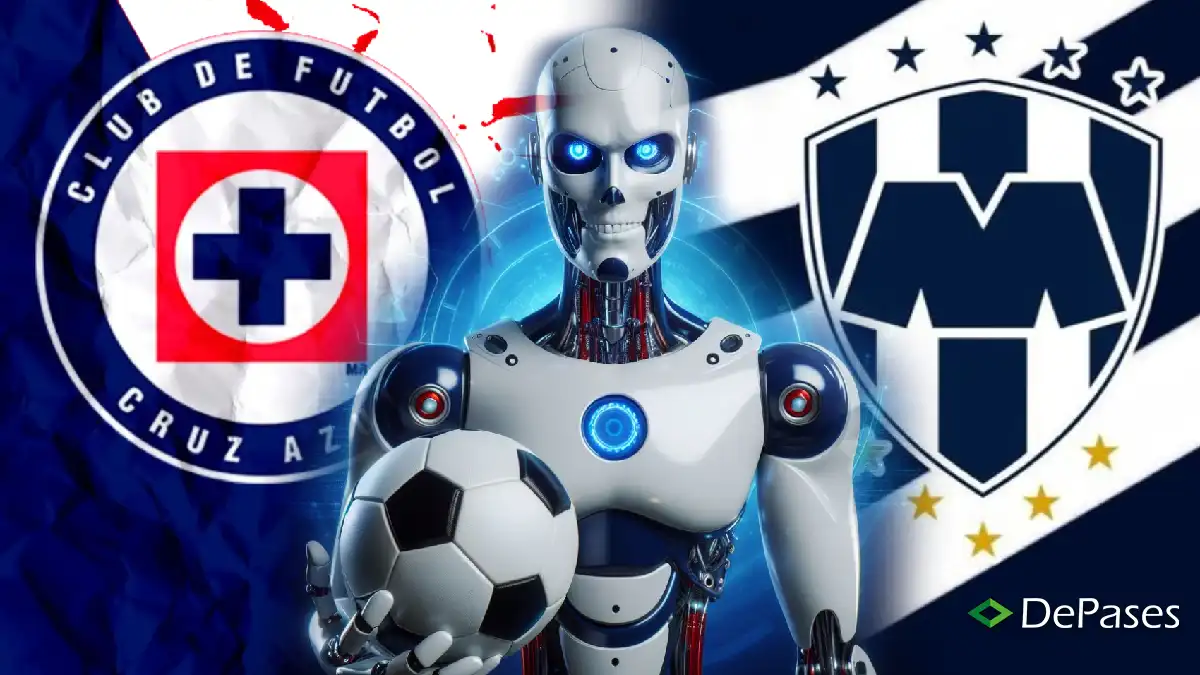 Cruz Azul vs Rayados Monterrey IA AI Inteligencia Artificial