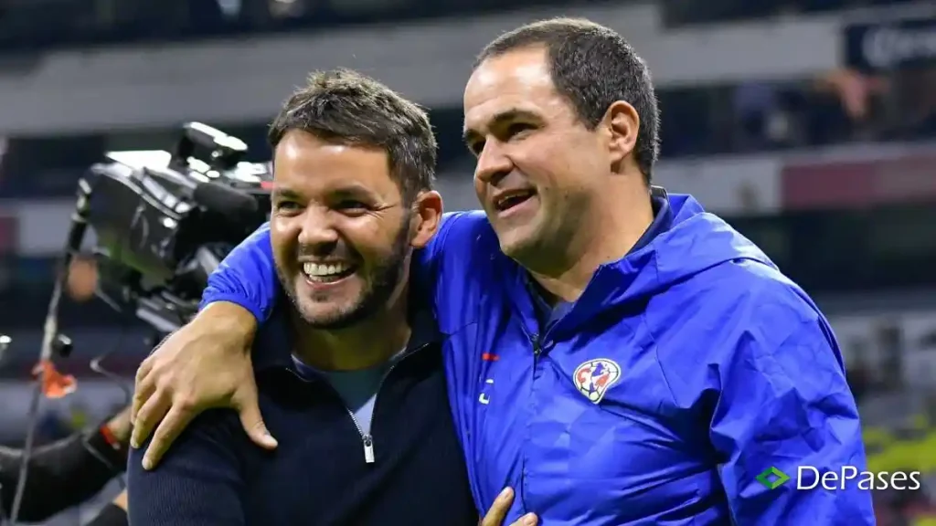 André Jardine Nicolás Larcamón Club América Cruz Azul