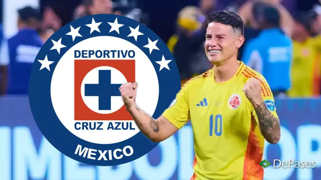 James Rodríguez Cruz Azul