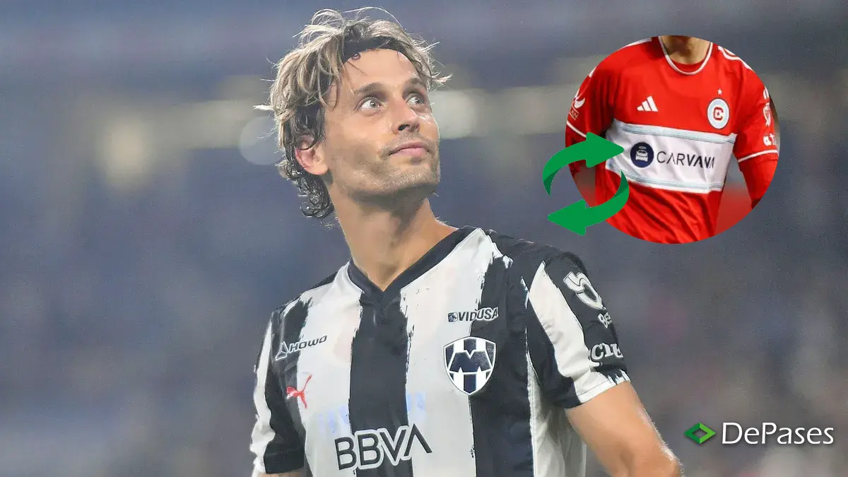 Sergio Canales Brian Gutiérrez Rayados Monterrey