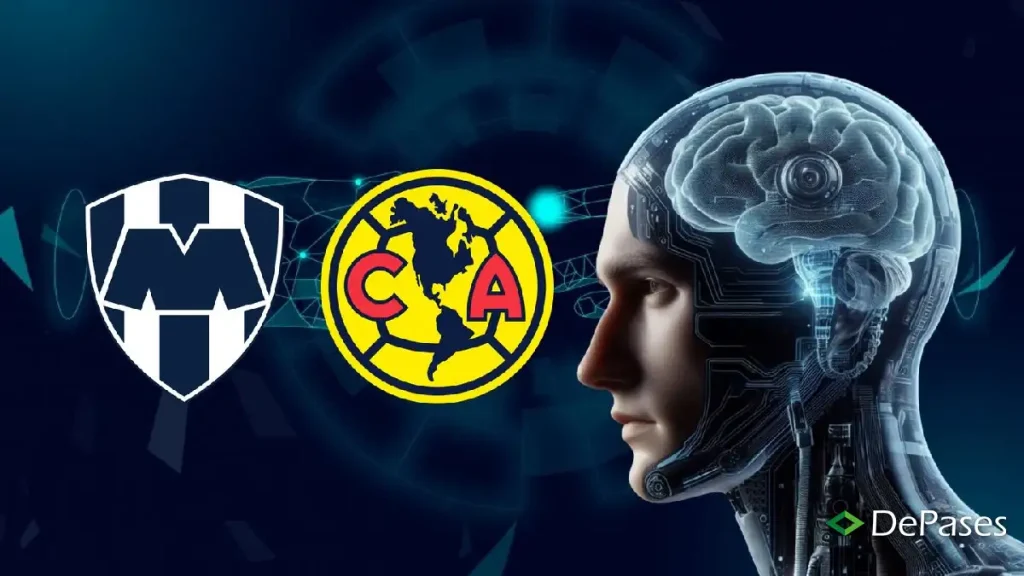 Rayados Monterrey vs Club América Inteligencia Artificial IA AI