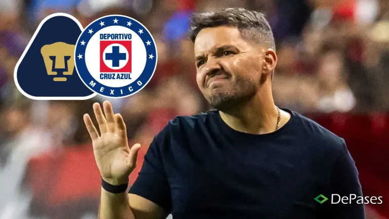 Nicolás Larcamón Pumas UNAM Cruz Azul