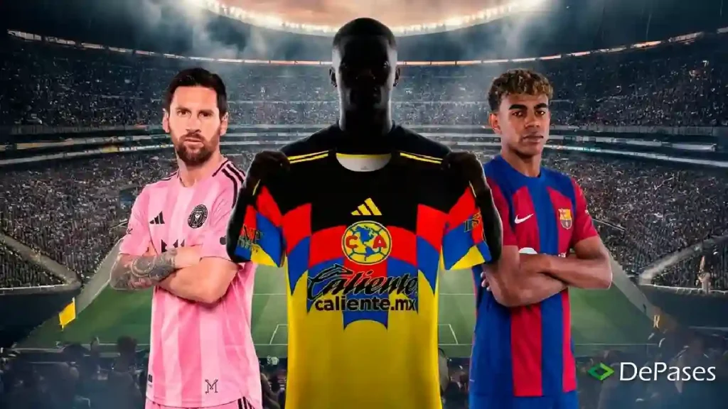 Lionel Messi Lamine Yamal Club América