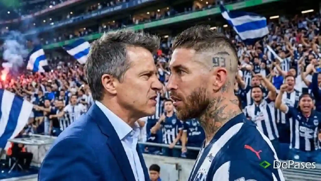 Sergio Ramos José Antonio Noriega Rayados de Monterrey