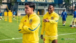 Alejandro Zendejas Cristian Borja Club América