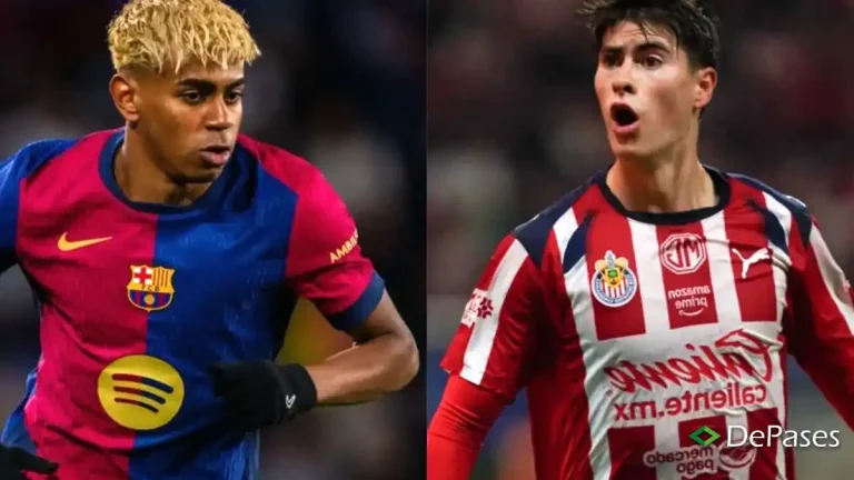 Armando González Lamine Yamal Chivas FC Barcelona