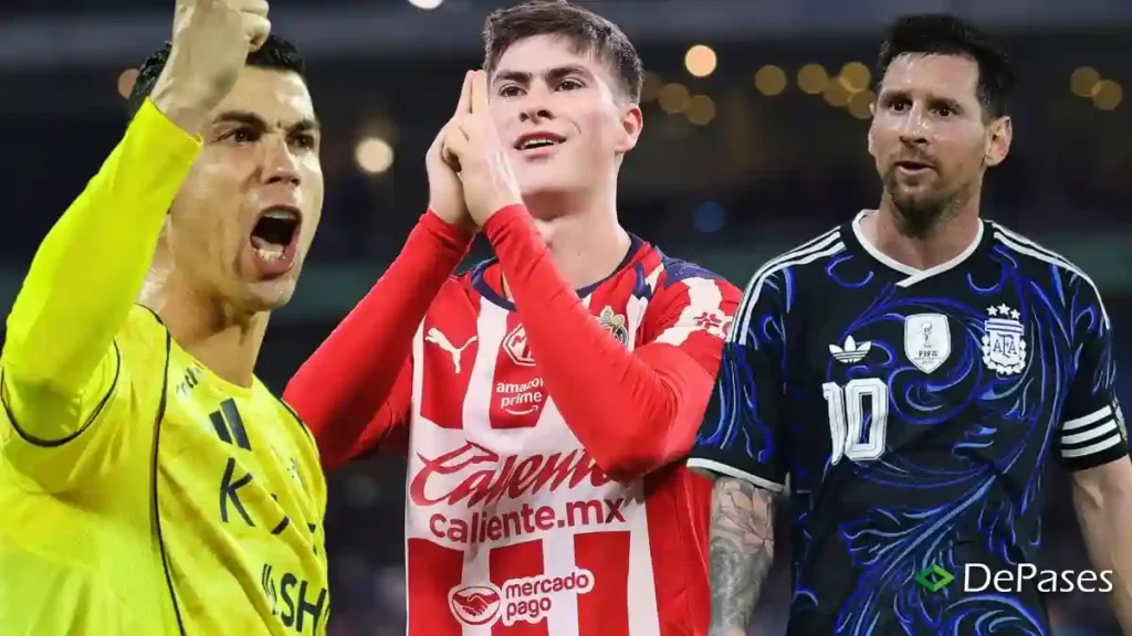 Cristiano Ronaldo Lionel Messi Armando González Chivas