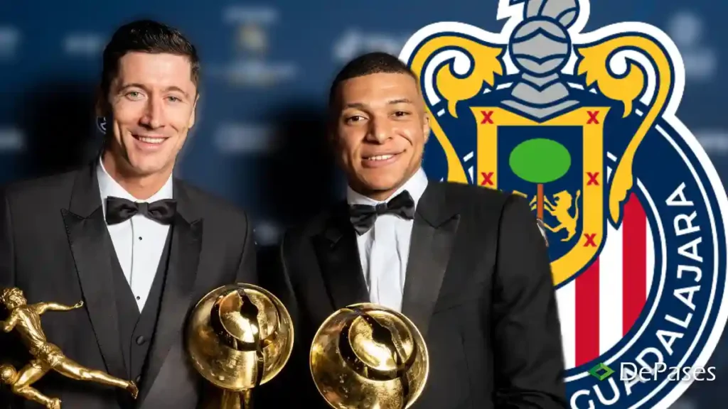 Kylian Mbappé Robert Lewandowski Chivas
