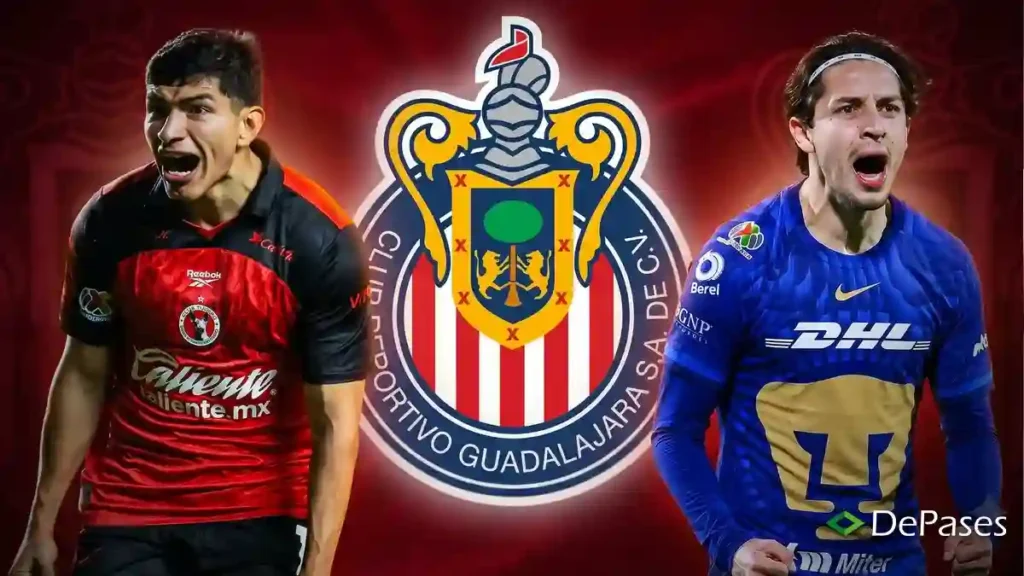 Jordan Carrillo Kevin Castañeda Chivas