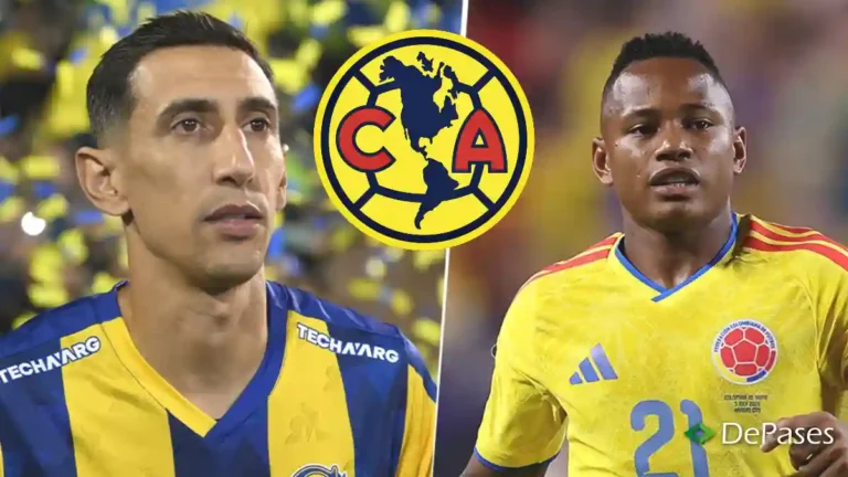 Jáminton Campaz Ángel Di María Rosario Central Club América